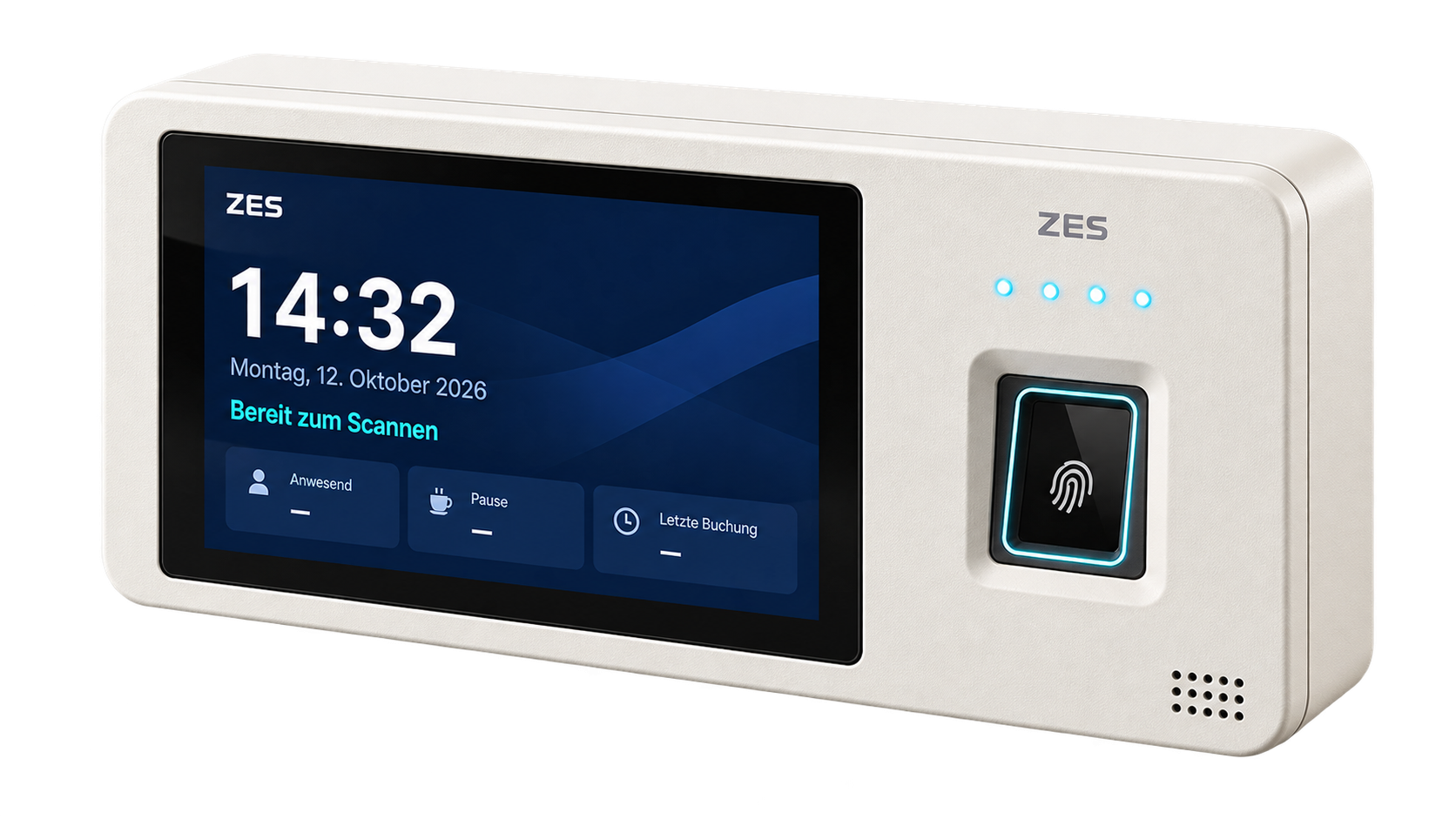 ZES Touch mit integriertem Fingerabdrucksensor